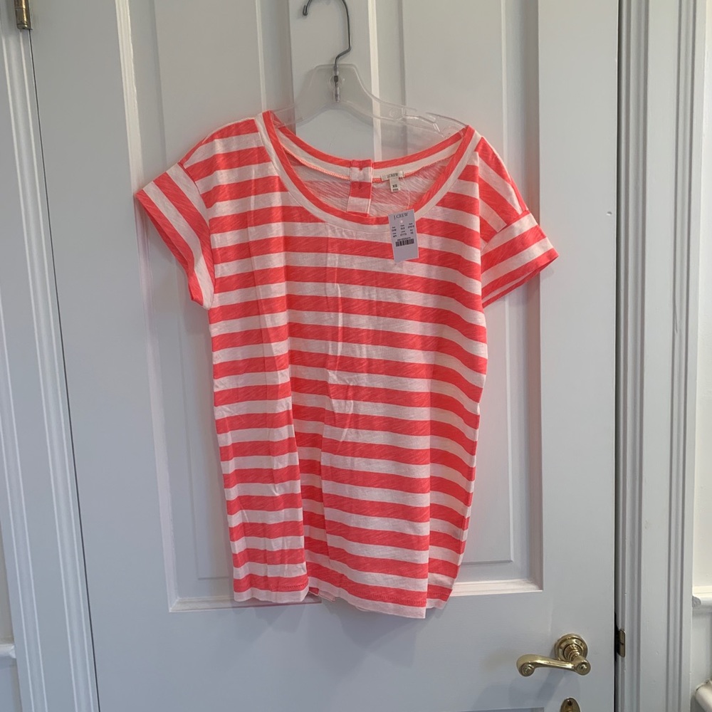 J crew striped t shirt